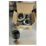 4 New LED Camping Lanterns with Batteries in Box.