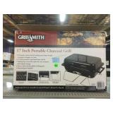 NIB 17 inch Portable Charcoal Grill.