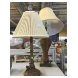 2 Decorative Table Lamps with Shades.