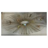 MCM Jere Style Birds in Flight Sunburst Metal