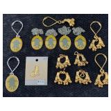 Collection Of Skate Charms Incl. Pins, Necklaces &