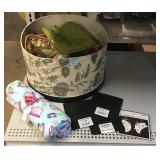 Assorted Fabric & Yarn.