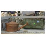Metal Decorative Planter Box, Plant Waterer, and