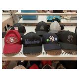 Assorted Baseball Caps.