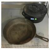 Lodge Cast Iron Dutch Oven and Classic Cast Iron