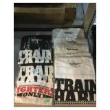 8 New Fighters Only T-Shirts.