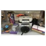 Cast Iron Pan, Swingline Laminator, 2 Printers,