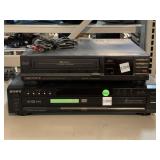 Sony DVD Player & Scott Video Cassette