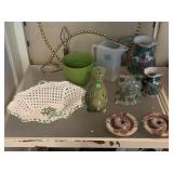 Assorted Glass Household Decor.