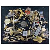 Tie Clips, Cufflinks, Pins & Bracelet Charm, See