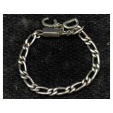 Sterling Silver Bracelet, Tw 24.2g, Sz 8in Long