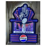 Pepsi Las Vegas Super Bowl LVIII Lighted