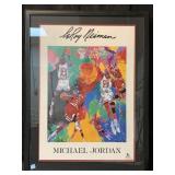 LeRoy Neiman Michael Jordan Art Poster Print For