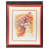 Double Signed Joe Montana & Armando Delgado LE