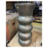 Composite plant vase, approx 11x24in