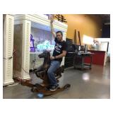 Vtg Large Wood Rocking Horse by Art Carvers
