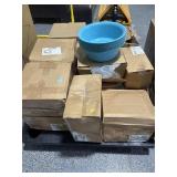 New 7Q Plastic Bowls - Sterilizable - Blue - 12