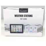 Raddy WF-60M Weather Stations. Untested, As-Is