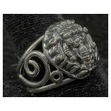 Jtv Sterling Silver Ring, Tw 5.7g, Sz 7.5