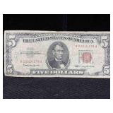 1963 $5 Red Note