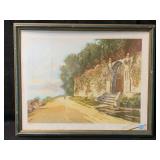 Signed Vtg LE Print On Paper. Pencil Signed &