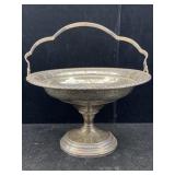 Sterling Silver Weighted Pedestal Bowl, Tw 273.9g,