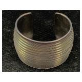 Sterling Silver Cuff Bracelet, Tw 86g, Sz 2ï¿½in
