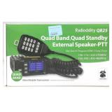 Radioddity mini QB25 Car Mobile Radio. Untested,