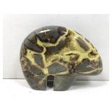Septarian Crystal Zuni Bear Figure 9x7in H