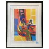 Marcel Mouly Signed LE Lithograph On Paper.