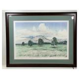 Signed Monoprint On Paper. ï¿½The Spirit Of Natureï¿½