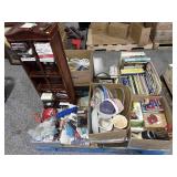 Coffee Table Books, Glass Platters, Decorations,