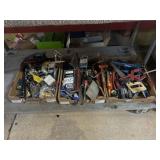 Large collection of tools w/paint roller, parts