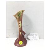 Vtg Roseville Snowberry Pink Glaze Bud Vase.