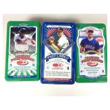 Leaf preferred baseball tins no cards