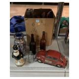 Vintage Beam Volkswagen Bottle, and Vintage