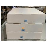 3 BCW 5000 CT Card Storage Boxes W/Lids