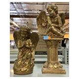 2 Home Decor Angel Statues