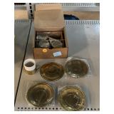 Solid Brass Saucer & Cup Set. From Bellini