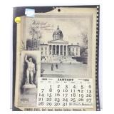 Unused 1894 Advertising Calendar - National Life