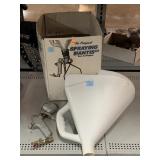 Spray Gun and Hopper.