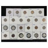 Pennies & Nickel Collection, 1935-1958