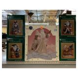 Porcelain Decorative Trinket Boxes and Old World