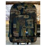 Vintage LV Themed Tapestry Luggage.