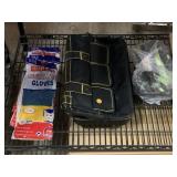 New tool bag w/rubber grip gloves and latex