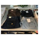 4 Pairs Of Jeans. Lee & Sonoma. Sizes 18R & 12