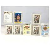 Mixed lot of baseball cards with stars