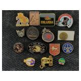 Collection Of Pins Incl. Kops, Bike Week & More