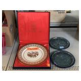 Vintage Bicentennial Glass Plates and More.