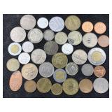Bag Of Foreign Coins